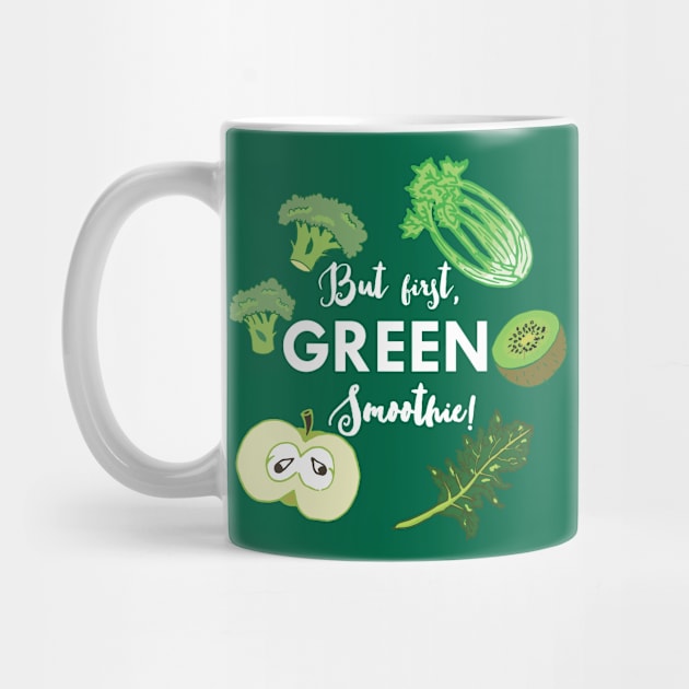 But first, GREEN Smoothie! by papillon